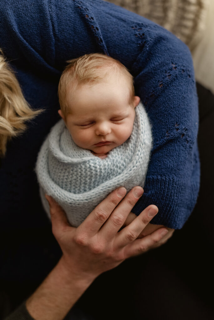 denver newborn photos in studio