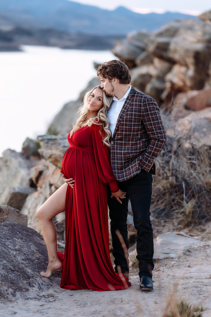 boulder maternity photography session