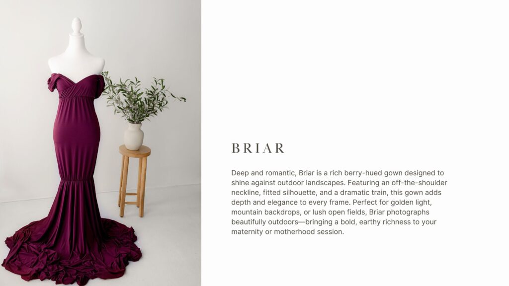 photo of dress for baby bump style